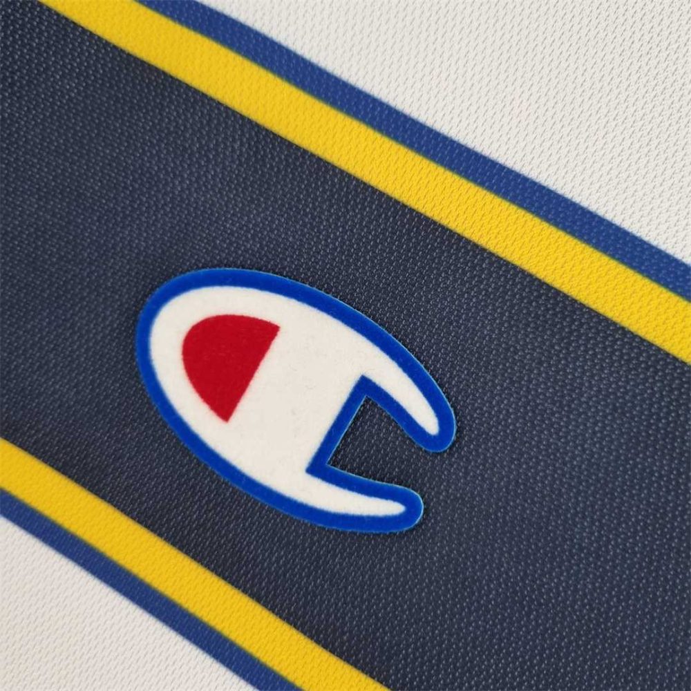 Parma 2001 Away White Retro Football Shirt