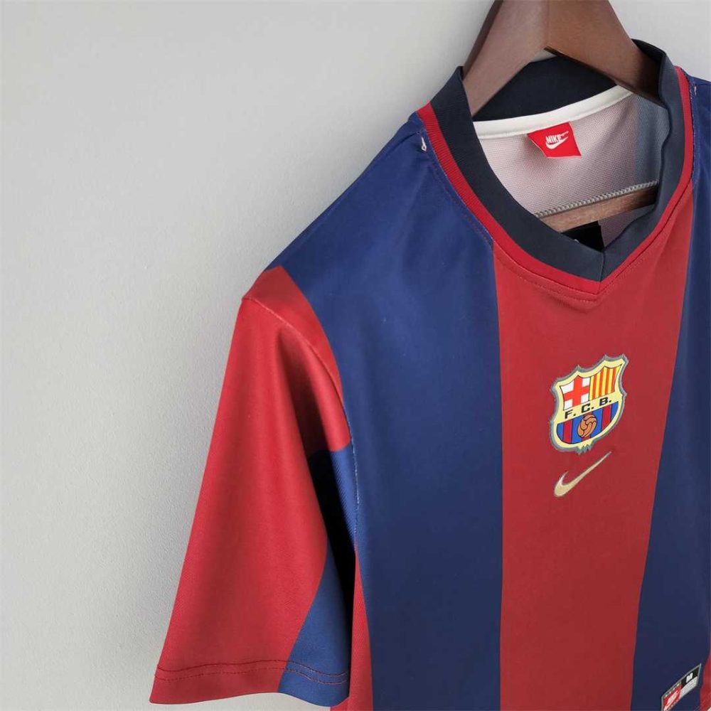 BARCELONA 1998 HOME RETRO FOOTBALL SHIRT