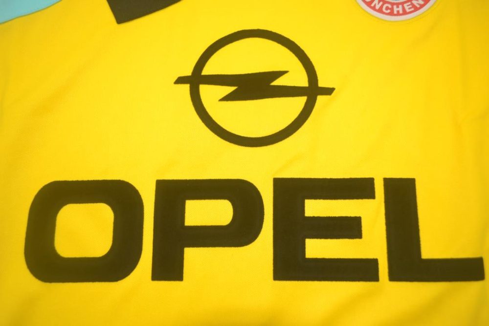 BAYERN MUNICH 1993-1995 YELLOW AWAY SHIRT