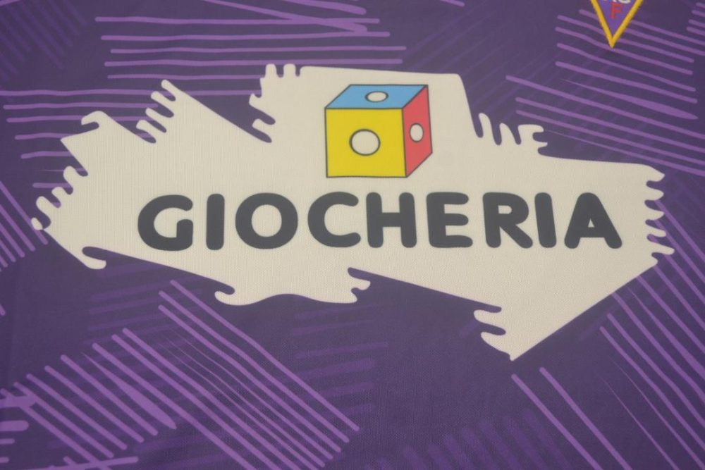 FIORENTINA 1991 -1992 AWAY RETRO FOOTBALL SHIRT