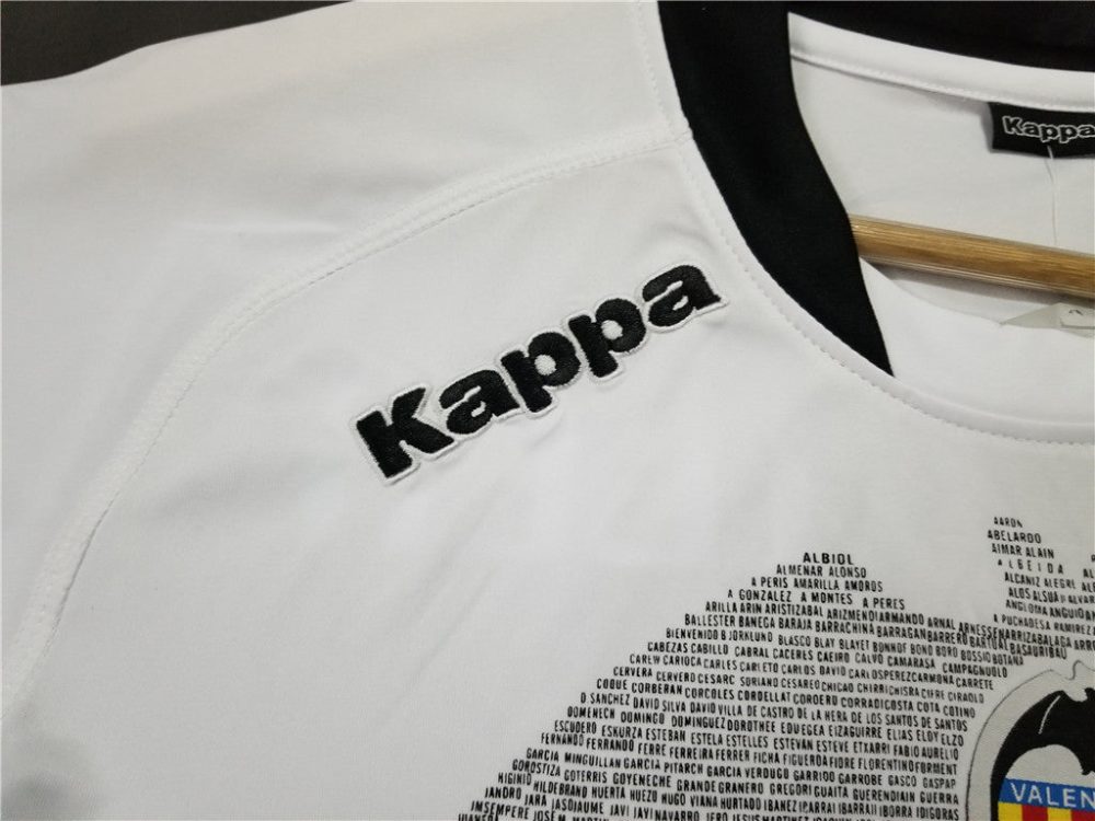 Valencia 2008 Home Retro Football Shirt