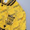 LIVERPOOL 1995-1996 YELLOW AWAY RETRO FOOTBALL SHIRT