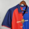 BARCELONA 1999 ANNIVERSARY HOME RETRO FOOTBALL SHIRT