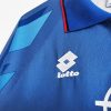AC MILAN 1995 - 1996 AWAY FOURTH BLUE RETRO FOOTBALL SHIRT