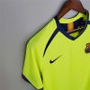 BARCELONA 2005-2006 AWAY GREEN RETRO FOOTBALL SHIRT