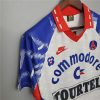 PSG 1993-1994 AWAY WHITE RETRO FOOTBALL SHIRT