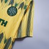 Celtic 89/91 Away Yellow Retro Football Shirt