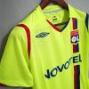 LYON 2008 THIRD GREEN RETRO FOOTBALL SHIRT