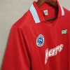 NAPOLI 1988-1989 RED AWAY RETRO FOOTBALL SHIRT