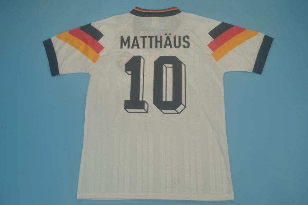 GERMANY 1992 EURO RETRO FOOTBALL SHIRT