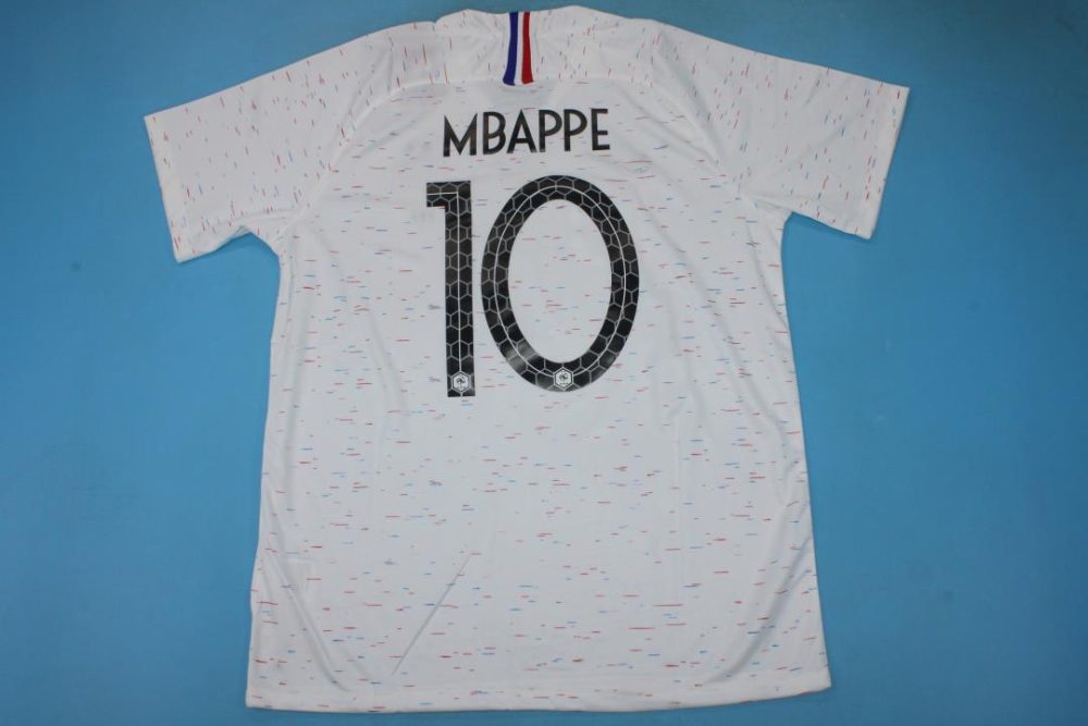 FRANCE WORLD CUP 2018 AWAY FOOTBALL SHIRT