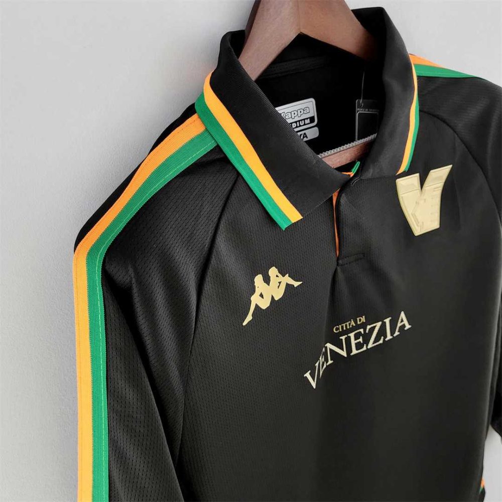 Venezia 2002-2003 Home Long Sleeve Black Football Shirt