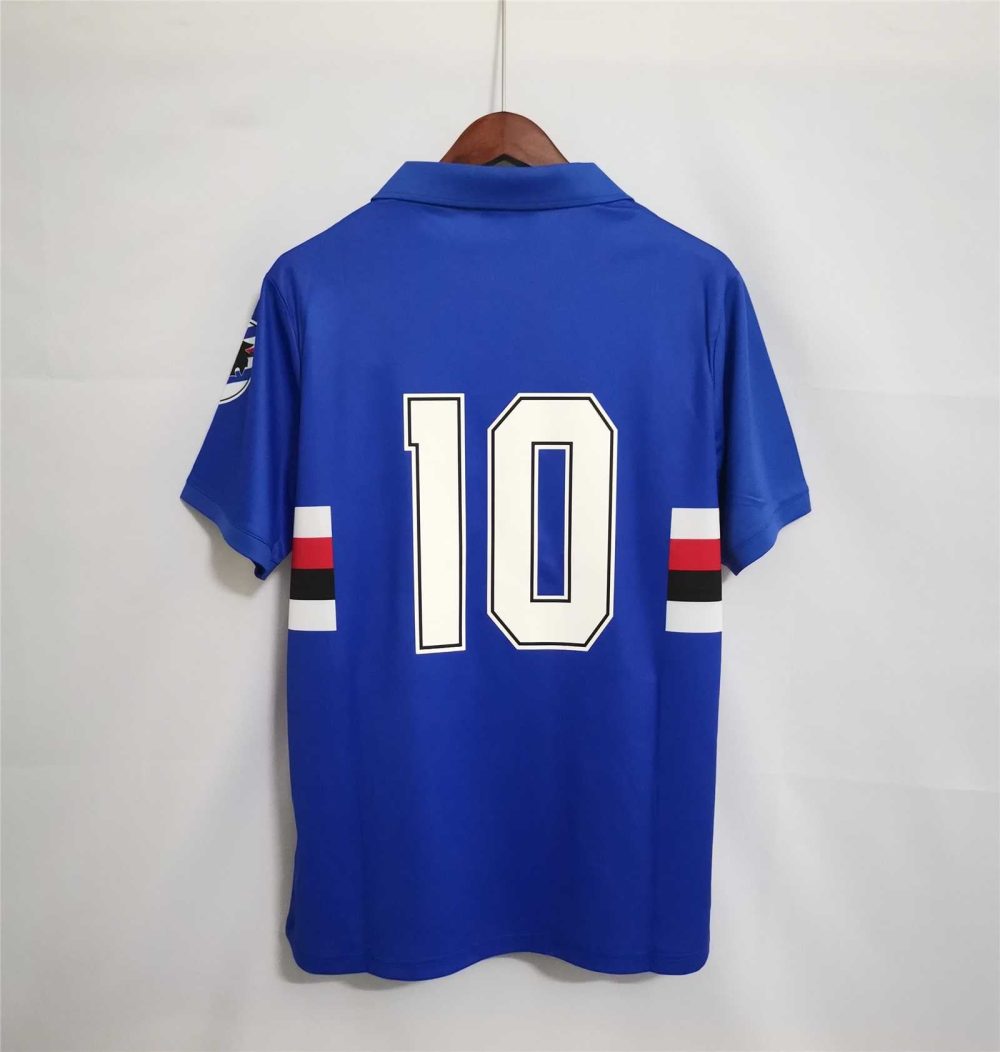 SAMPDOIRA 1991- 1992 HOME RETRO FOOTBALL SHIRT