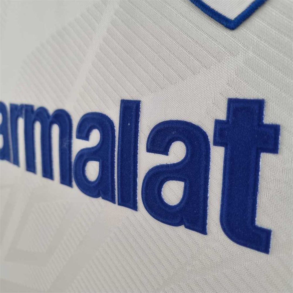 Parma 1993-1995 White Home Retro Football Shirt