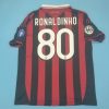 AC MILAN 2009 - 2010 HOME MALDINI RETIRED RETRO FOOTBALL SHIRT