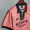JUVENTUS 1997 AWAY PINK RETRO FOOTBALL SHIRT