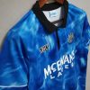 NEWCASTLE UNITED 1994-1996 BLUE AWAY RETRO FOOTBALL SHIRT