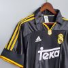 REAL MADRID 1998 AWAY BLACK RETRO FOOTBALL SHIRT