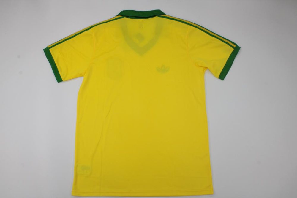 BRAZIL 1978 RETRO HOME FOOTBALL SHIRT