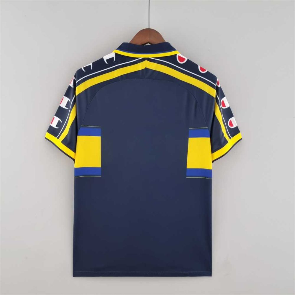 Parma 1999 Dark Blue Away Retro Football Shirt