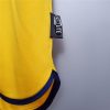 Ajax 2000 Yellow Retro Away Football Shirt