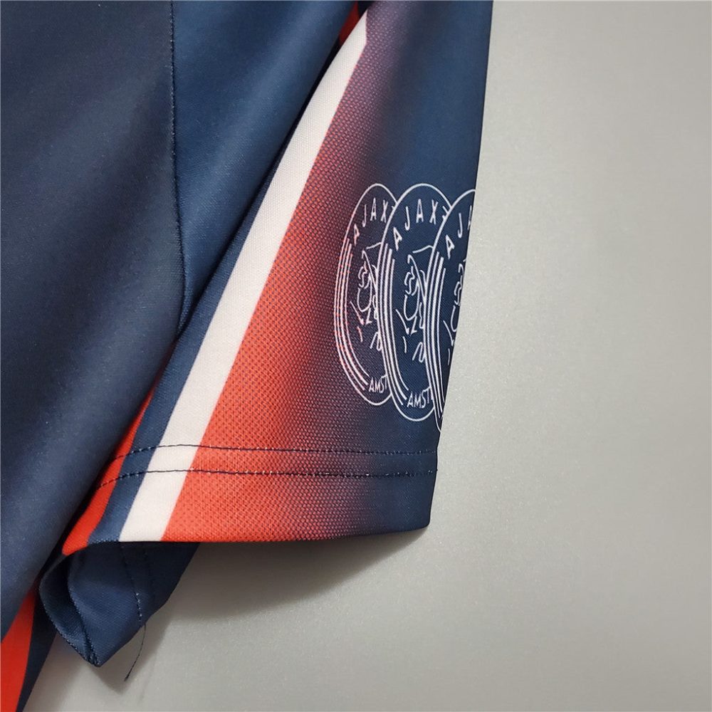 Ajax 1997 Blue Away Retro Football Shirt