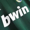 REAL MADRID 2012 GREEN AWAY RETRO FOOTBALL SHIRT