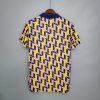 SCOTLAND 1991 YELLOW AND PINK AWAY RETRO FOOTBALL SHIRT