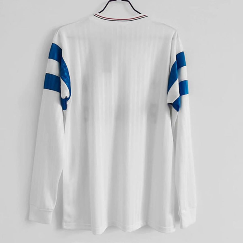 MARSEILLE 1990-1991 HOME LONG SLEEVE RETRO FOOTBALL SHIRT