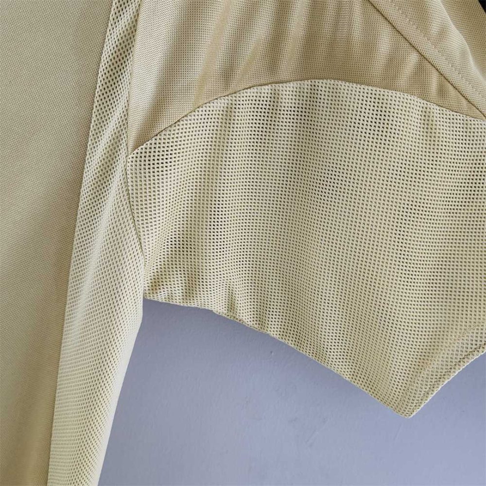 BAYERN MUNICH 2004 AWAY GOLD FOOTBALL SHIRT