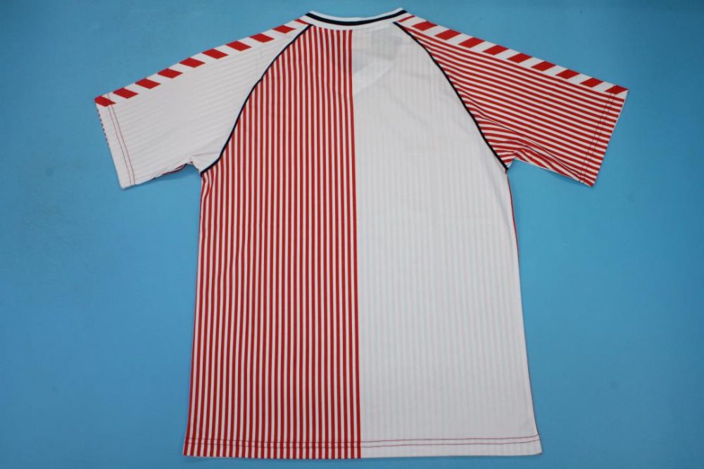 DENMARK 1986 AWAY RETRO FOOTBALL SHIRT