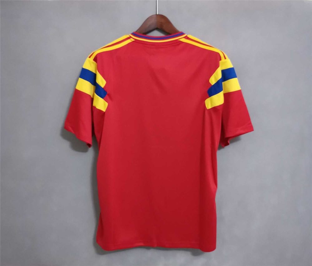 Colombia 1990 World Cup Away Retro Football Shirt
