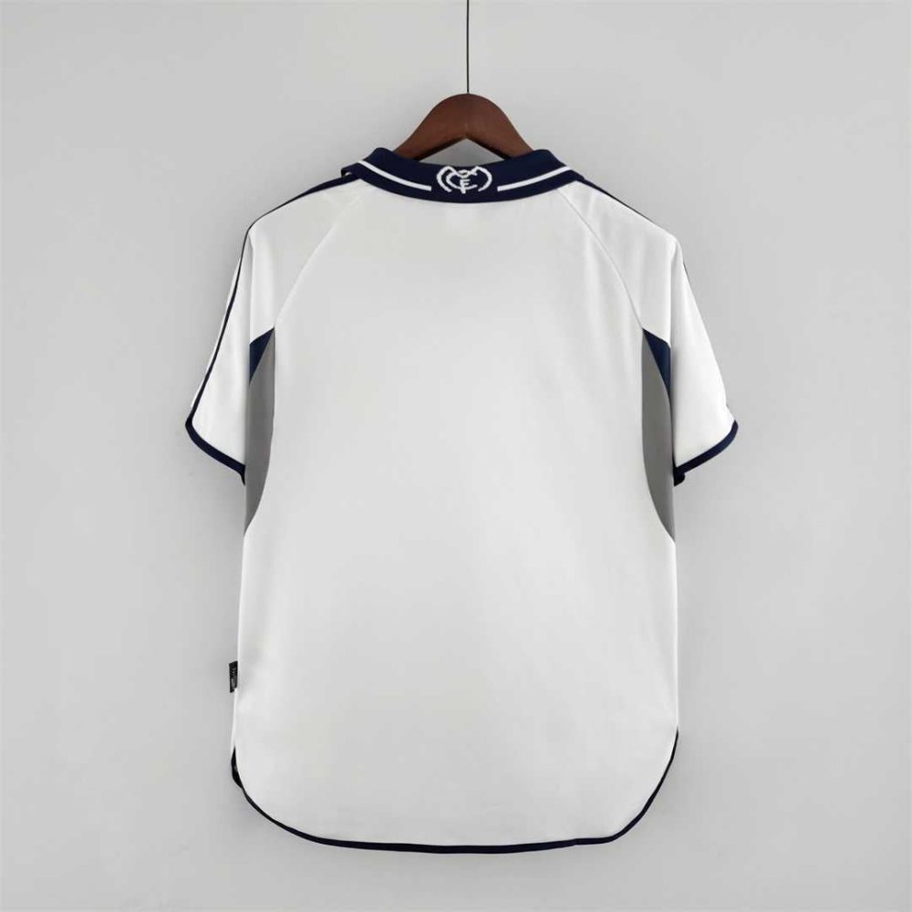 REAL MADRID HOME 2000 RETRO FOOTBALL SHIRT