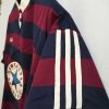 NEWCASTLE UNITED 1995-1996 RED/ BLUE AWAY RETRO FOOTBALL SHIRT