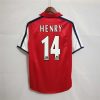 Arsenal 2000-2002 Retro Home Soccer Jersey