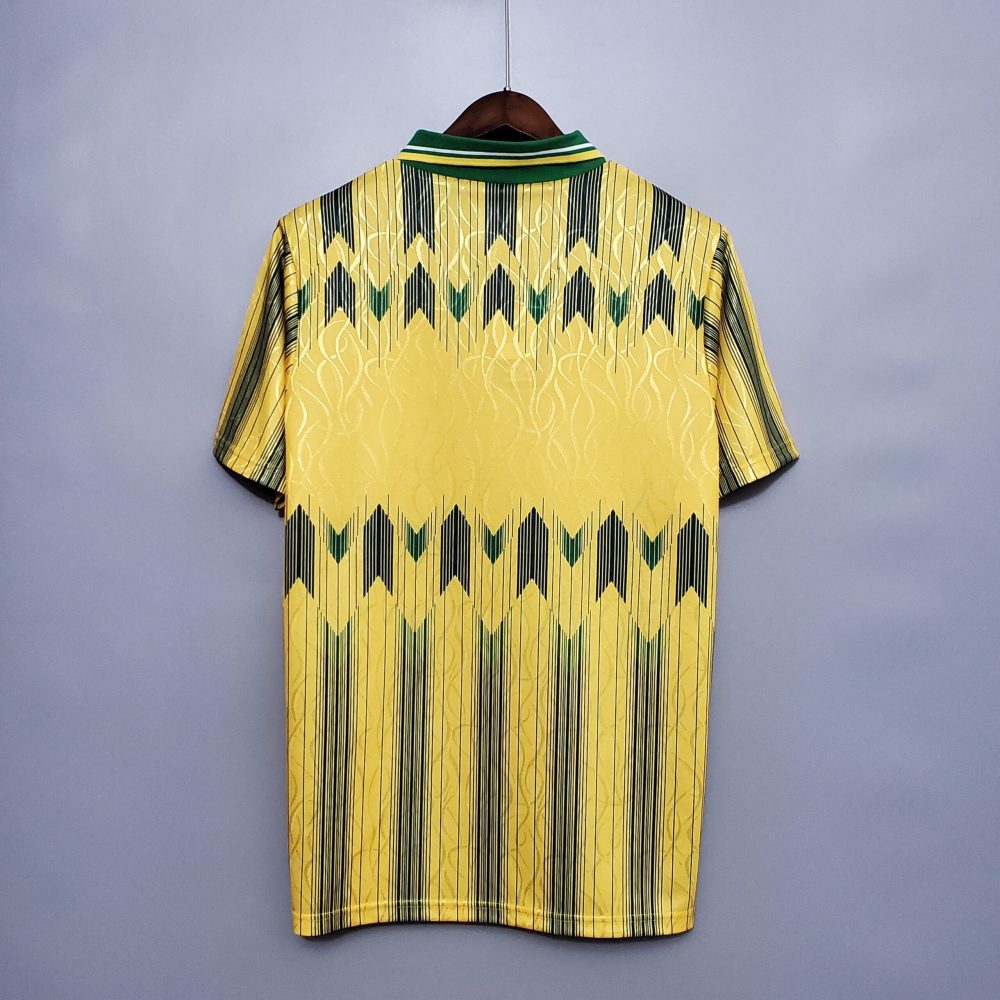 Celtic 89/91 Away Yellow Retro Football Shirt