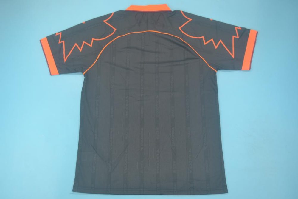ROMA 1999-2000 AWAY BLACK RETRO FOOTBALL SHIRT