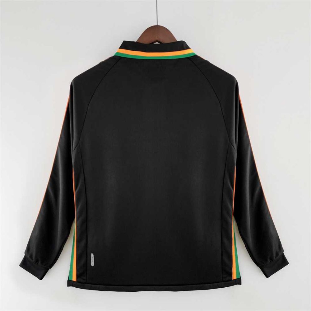 Venezia 2002-2003 Home Long Sleeve Black Football Shirt