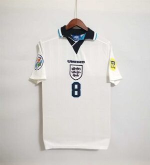 ENGLAND ERUO 1996 RETRO HOME FOOTBALL SHIRT