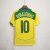 BRAZIL WORLD CUP 2004 RETRO HOME FOOTBALL SHIRT