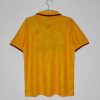 AC MILAN 1995 - 1996 AWAY THIRD YELLOW RETRO FOOTBALL SHIRT
