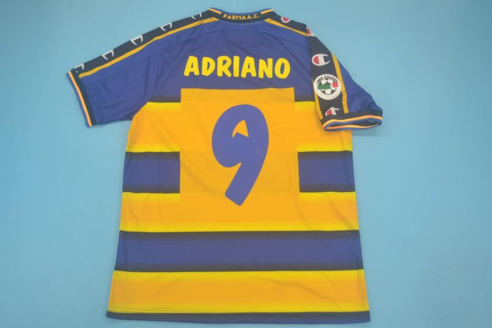 Parma 2001 Home Retro Football Shirt