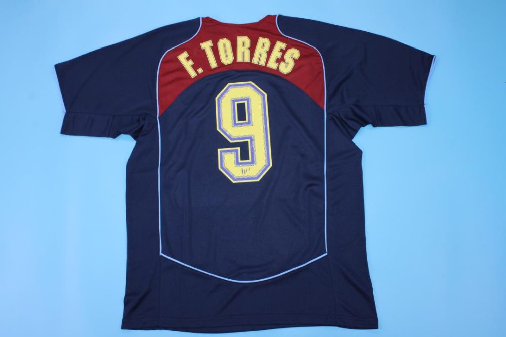 Atletico Madrid 2004 -2005 Spider Away Retro Football Shirt