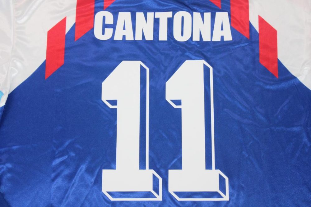 FRANCE WORLD CUP 1990 HOME RETRO FOOTBALL SHIRT