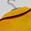 AC MILAN 1995 - 1996 AWAY THIRD YELLOW RETRO FOOTBALL SHIRT