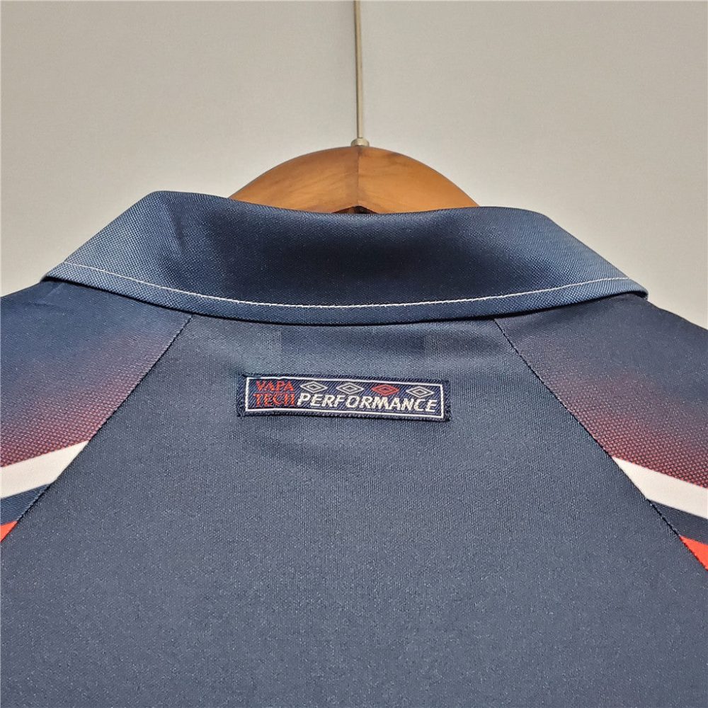 Ajax 1997 Blue Away Retro Football Shirt