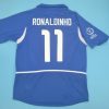 BRAZIL WORLD CUP 2002 AWAY RETRO FOOTBALL SHIRT
