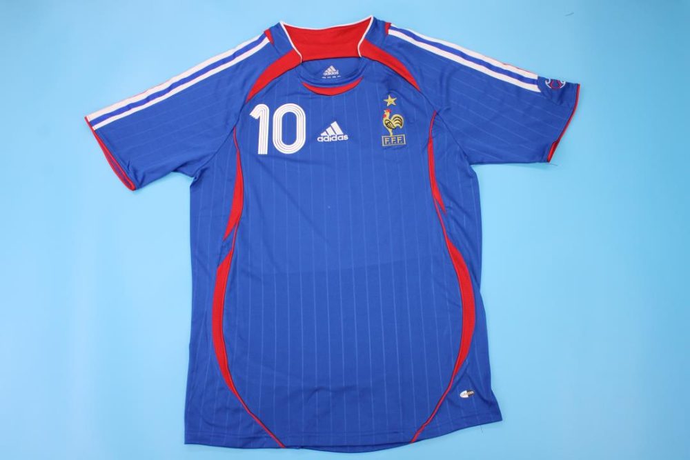 FRANCE WORLD CUP 2006 HOME FOOTBALL SHIRT