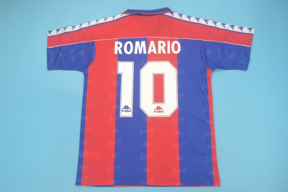BARCELONA 1992-1995 RETRO HOME FOOTBALL SHIRT