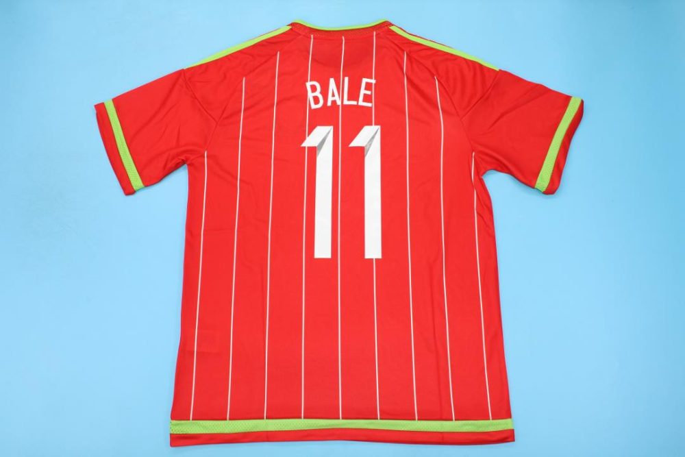 Wales 2015 Retro Home Retro Football Shirt